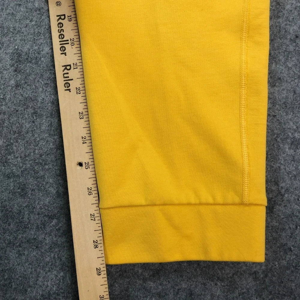 Nike Mens Jogger Sweatpants XXL Yellow Drawstring Gym Tapered Cotton Stretch
